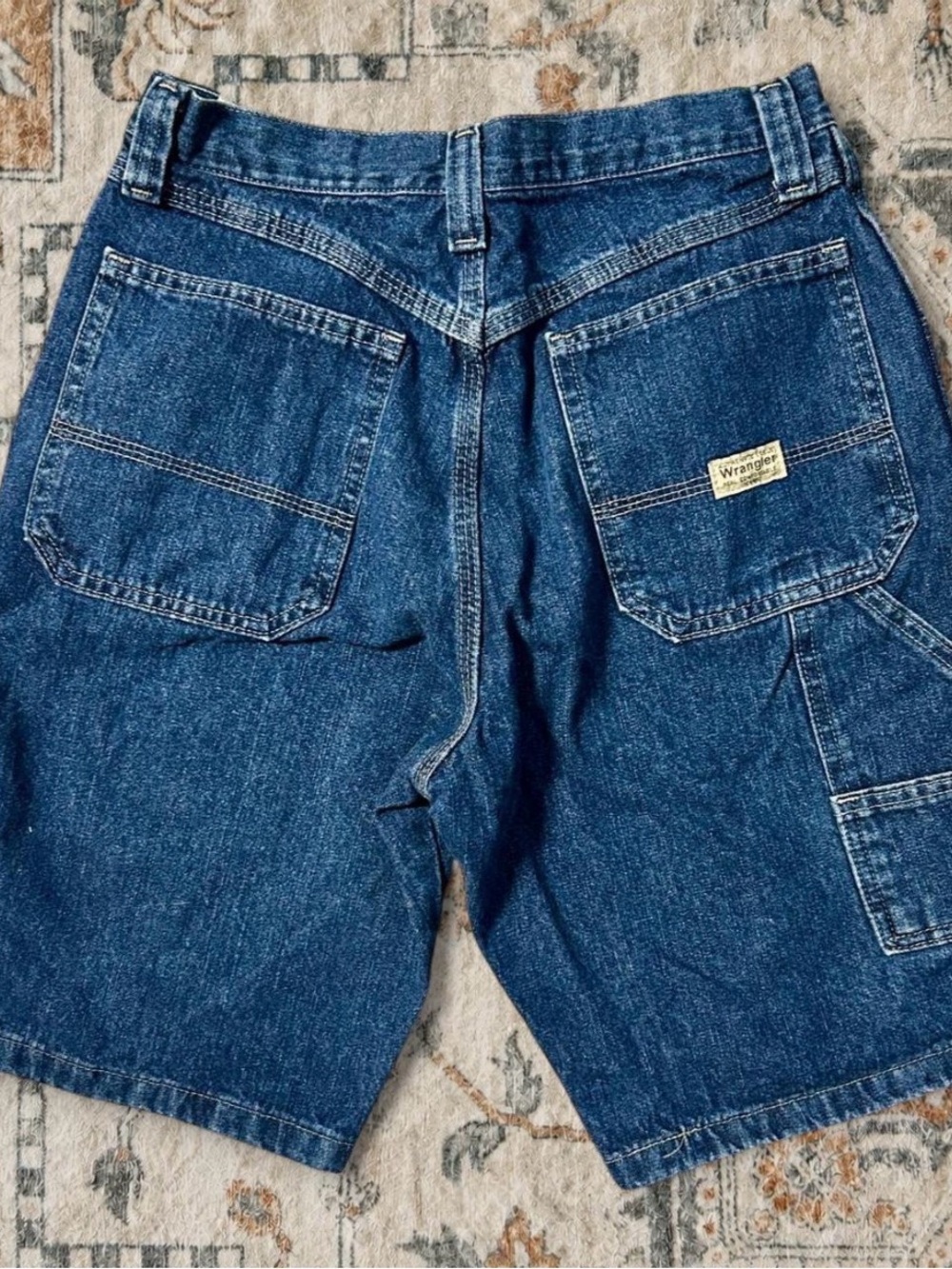 Wrangler Women’s Indigo Denim Shorts - Dark Blue